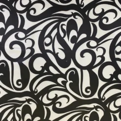 Abstract (Pucci) Table Linen in Black and White