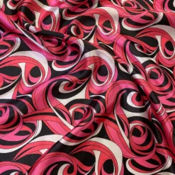 Abstract (Pucci) Table Runner in Fuchsia