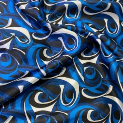 Abstract (Pucci) Table Runner in Bluey