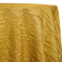 Accordion Taffeta Table Linen in Dijon 160