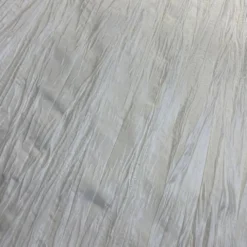 Accordion Taffeta Table Linen in Ivory