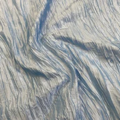 Accordion Taffeta Table Linen in Blue