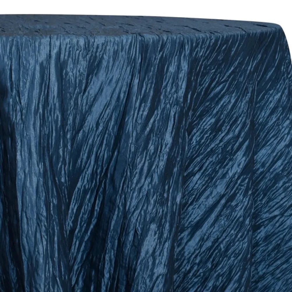 Accordion Taffeta Table Linen in Peacock