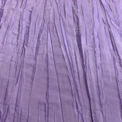 Accordion Taffeta Table Linen in Lavender