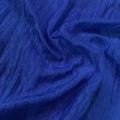 Accordion Taffeta Table Linen in Royal