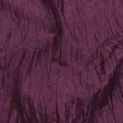 Accordion Taffeta Table Napkin in Plum
