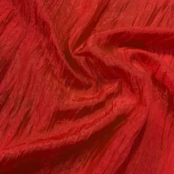 Accordion Taffeta Table Napkin in Red