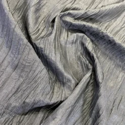 Accordion Taffeta Table Napkin in Charcoal