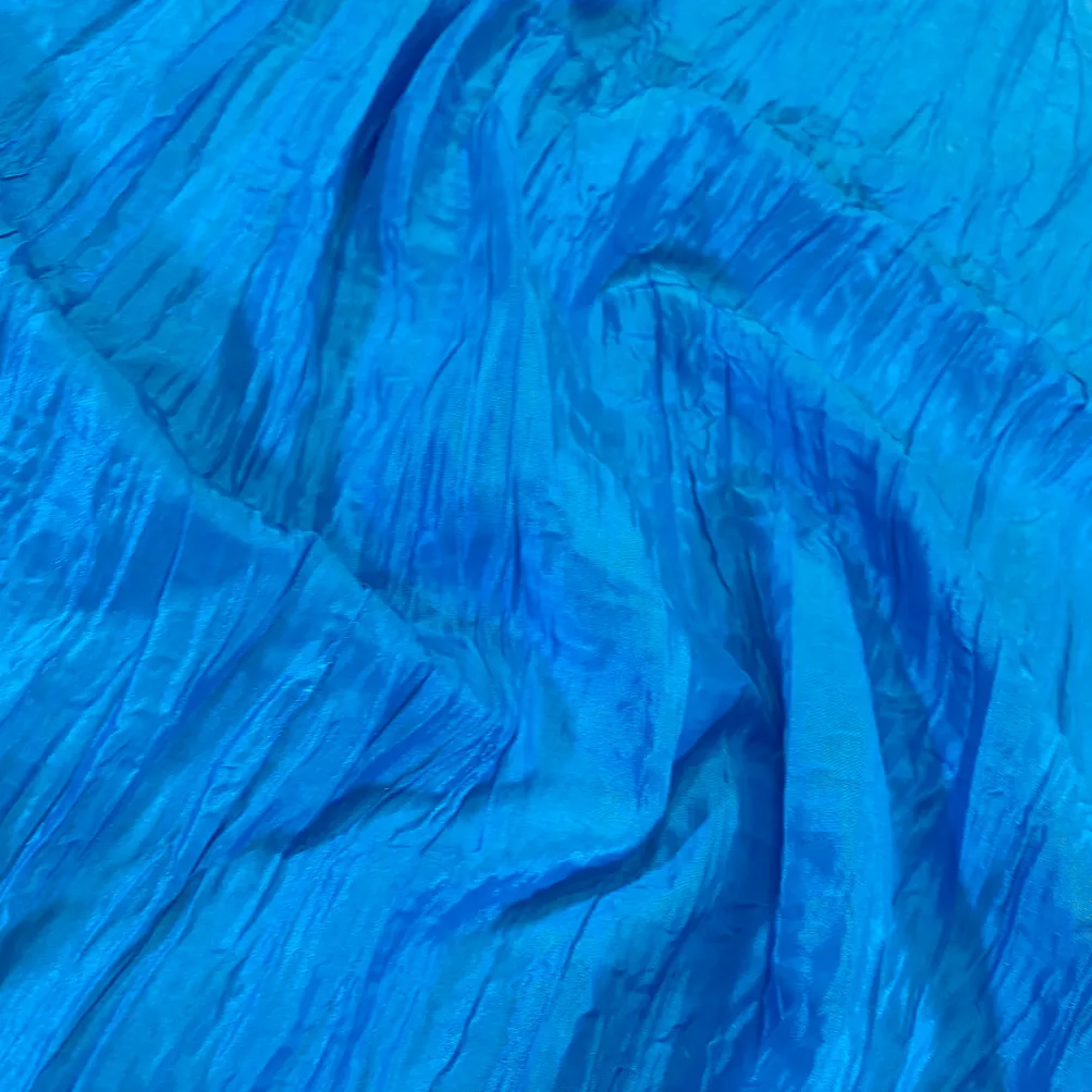 Accordion Taffeta Table Napkin in Turquoise 112