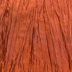 Accordion Taffeta Table Runner in Rust