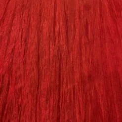 Accordion Taffeta Table Runner in Red