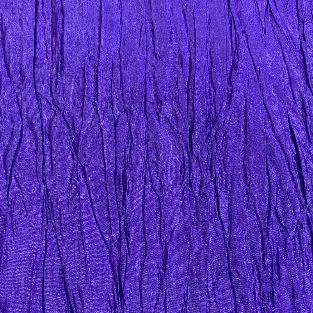 Accordion Taffeta Table Runner in Purple