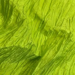 Accordion Taffeta Table Runner in Lime