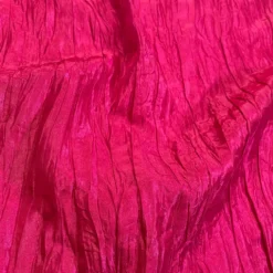 Accordion Taffeta Table Runner in Fuchsia