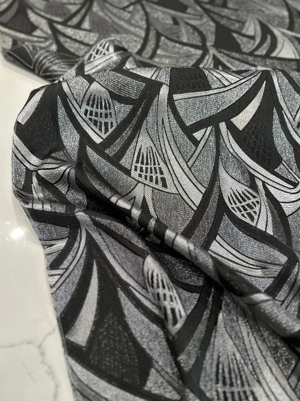 Allure Jacquard Table Linen in Ritz