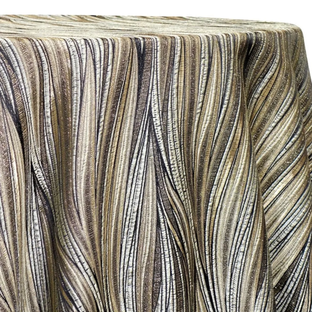 Allure Jacquard Table Linen in Khaki