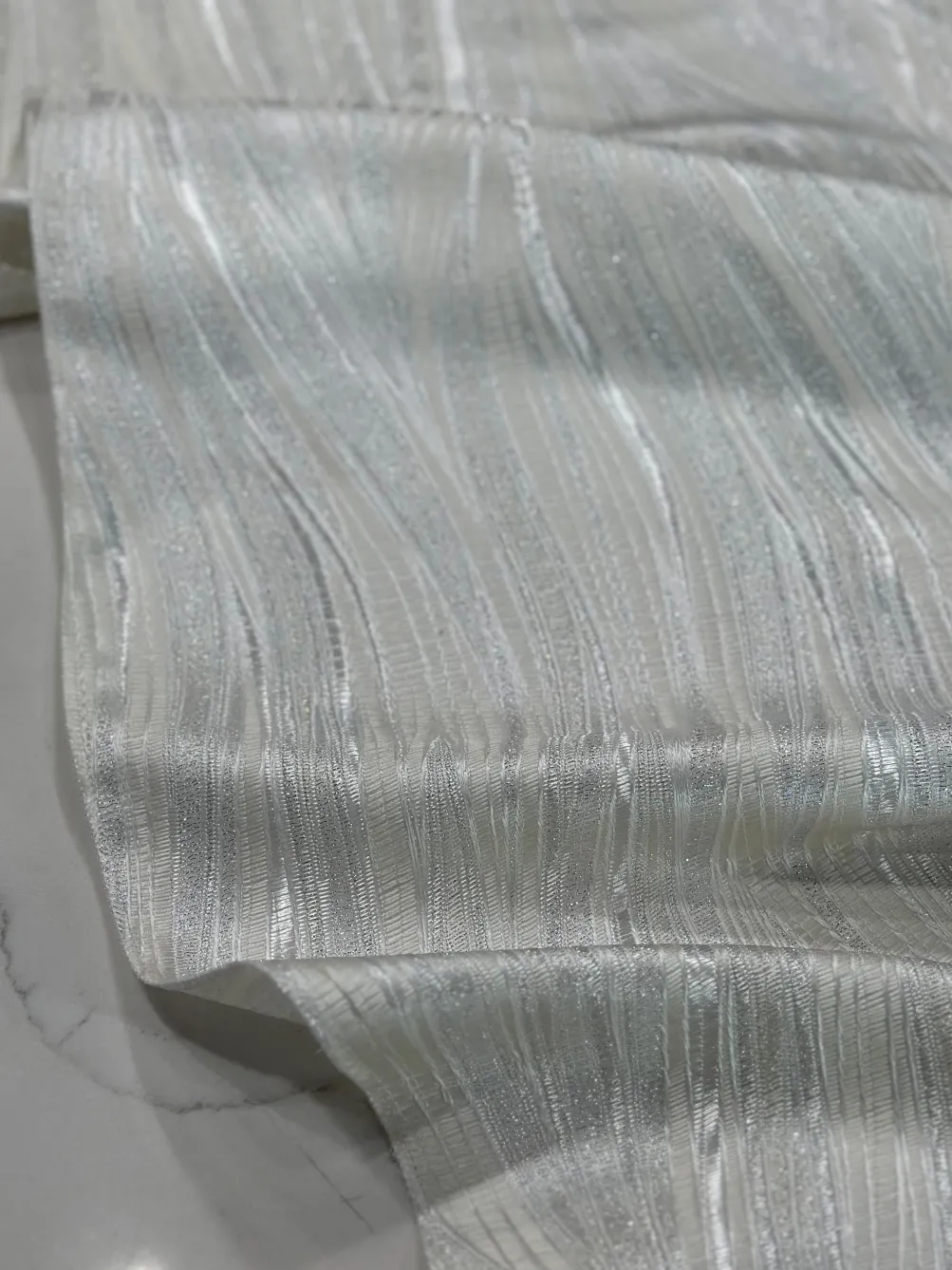 Allure Jacquard Table Linen in Ivory