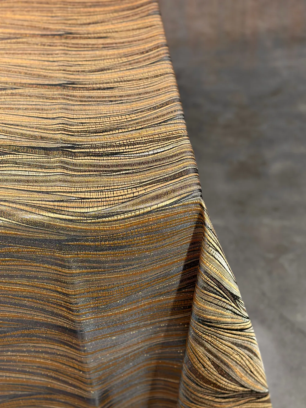 Allure Jacquard Table Linen in Gold