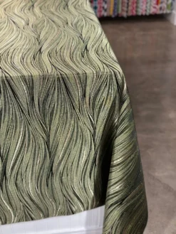 Allure Jacquard Table Linen in Green