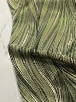 Allure Jacquard Table Linen in Green