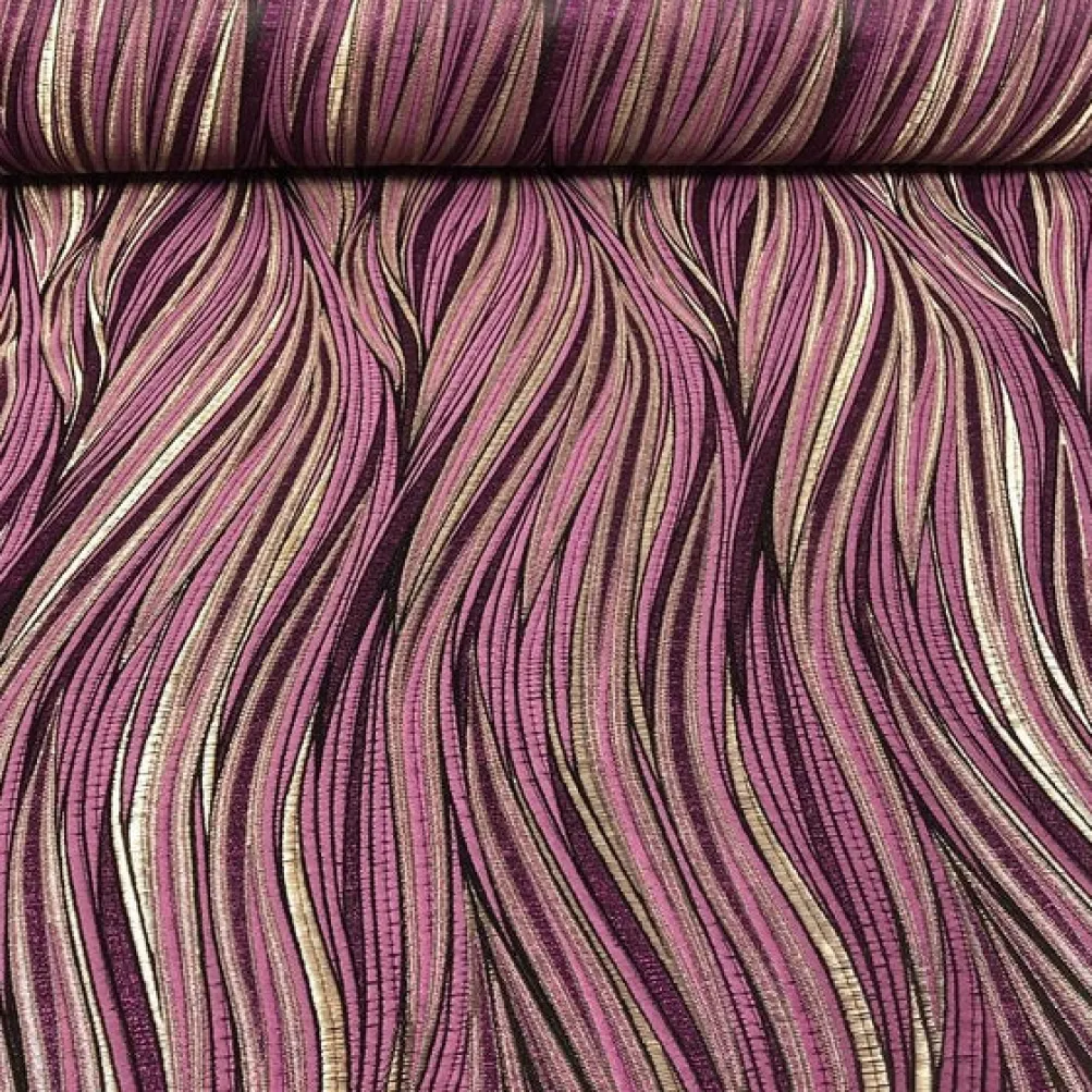 Allure Jacquard Table Runner in Mauve