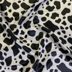 Animal Print Table Linen in Cow