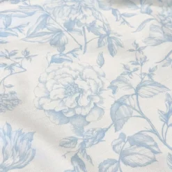 Artistry Bloom (Slub Print) Table Linen in Lt Blue
