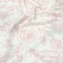 Artistry Bloom (Slub Print) Table Linen in Dusty Rose