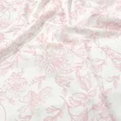 Artistry Bloom (Slub Print) Table Runner in Dusty Rose