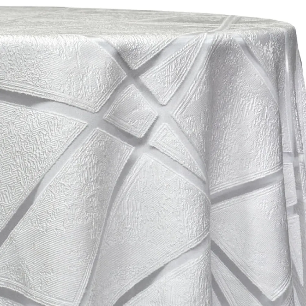Atlas Sheer Table Linen in White