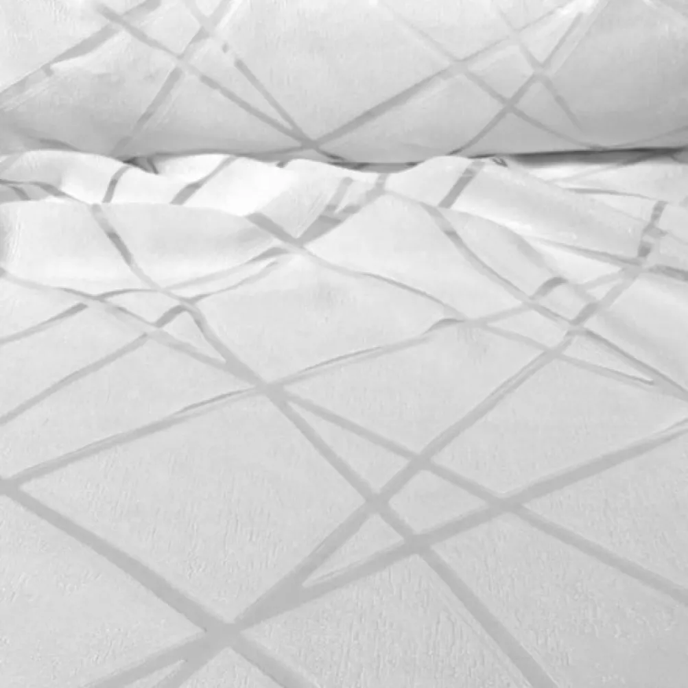 Atlas Sheer Table Runner in White