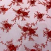Baby Rose Embroidery (w/ Poly Lining) Table Napkin in Red