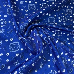 Bandana (Poly Print) Table Runner in Royal