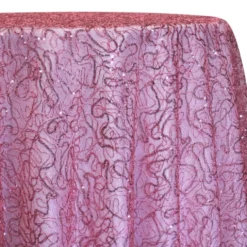 Bedazzle Table Linen in Dusty Rose