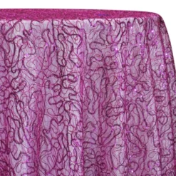 Bedazzle Table Linen in Fuchsia