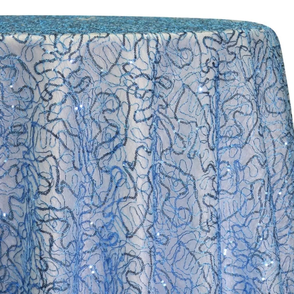 Bedazzle Table Linen in Turquoise
