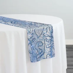 Bedazzle Table Runner in Turquoise