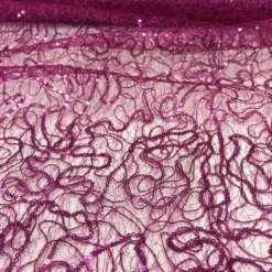 Bedazzle (w/ Poly Lining) Table Napkin in Fuchsia