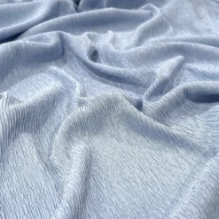 Bella Crepe Table Linen in Baby Blue