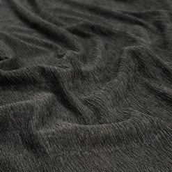 Bella Crepe Table Linen in Black