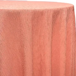 Bella Crepe Table Linen in Coral