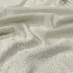 Bella Crepe Table Linen in Ivory