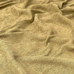 Bella Crepe Table Linen in Lt Gold