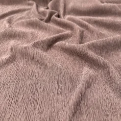 Bella Crepe Table Linen in Mauve