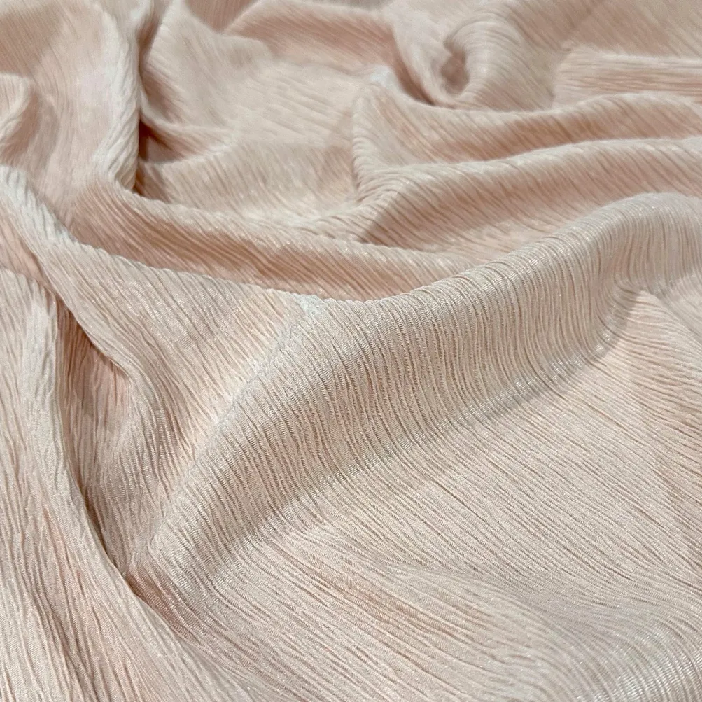 Bella Crepe Table Napkin in Blush