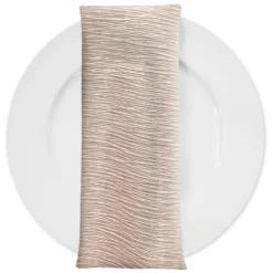 Bella Crepe Table Napkin in Blush