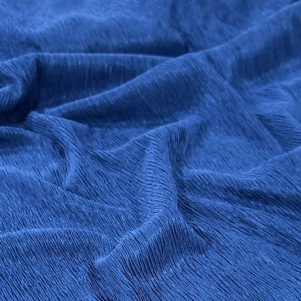 Bella Crepe Table Napkin in Royal