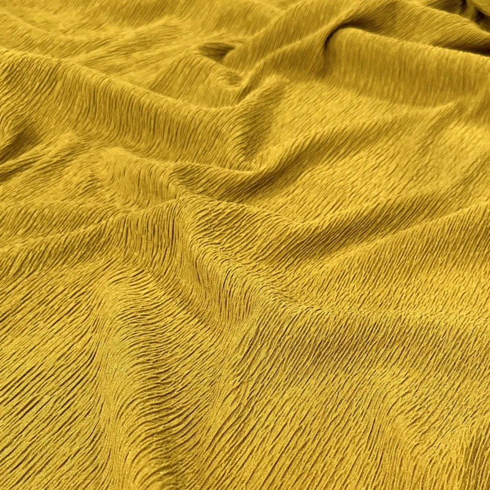 Bella Crepe Table Runner in Gold