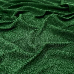 Bella Crepe Table Runner in Hunter Green