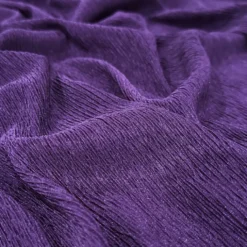 Bella Crepe Table Runner in Purple